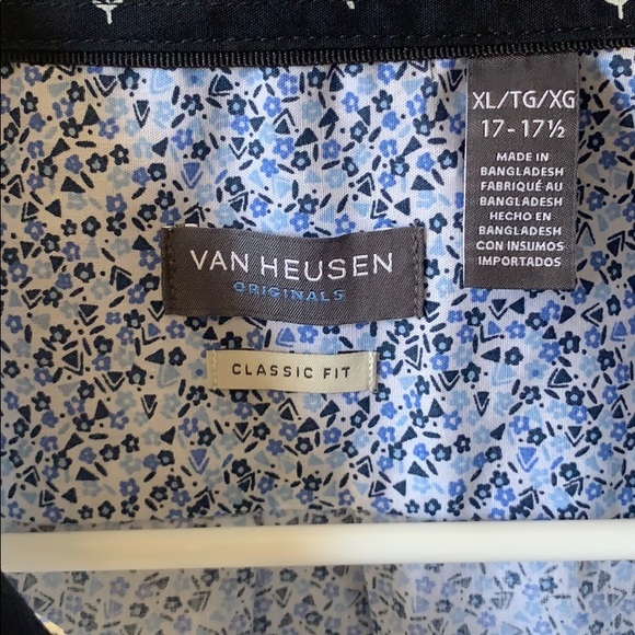 Van Heusen Men’s Short Sleeve Shirt - Picture 2 of 3